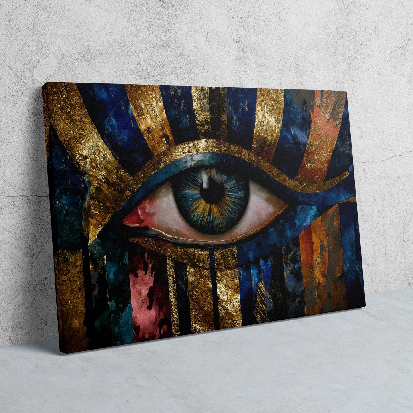 Divine Eye Sunburst - Luxury Wall Art