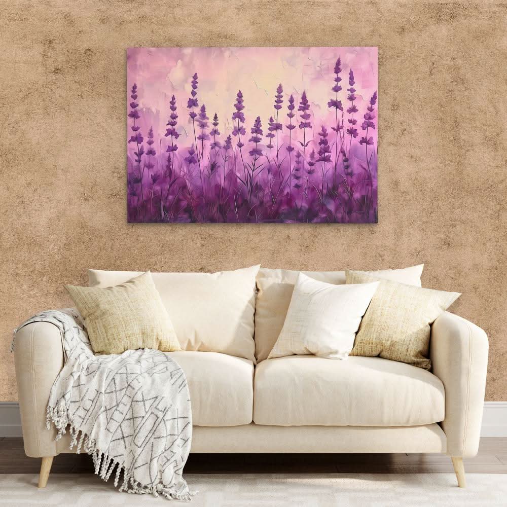Divine Florals - Large Modern Canvas Print