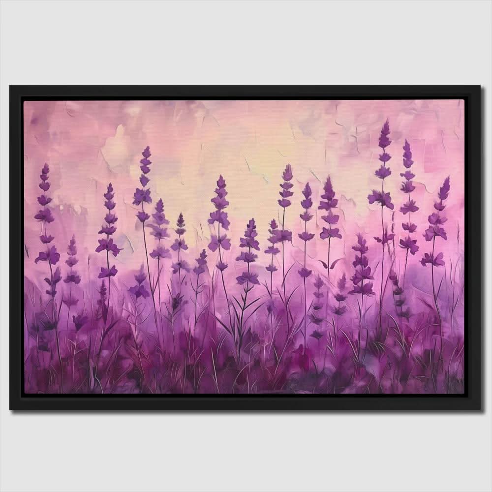 Divine Florals - Modern Pastel Canvas Wall Art