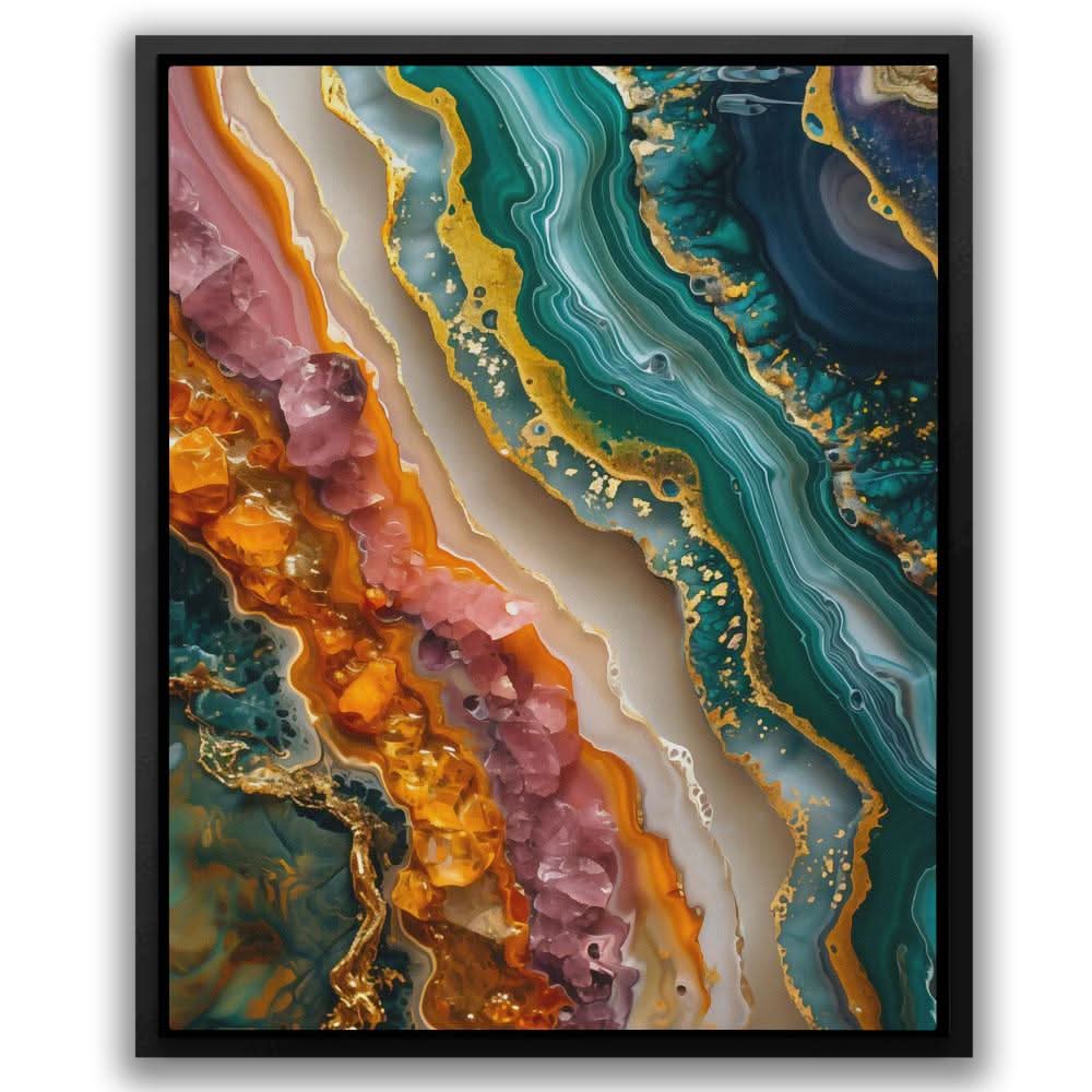 Divine Minerals - Art Prints Canvas Wall Art
