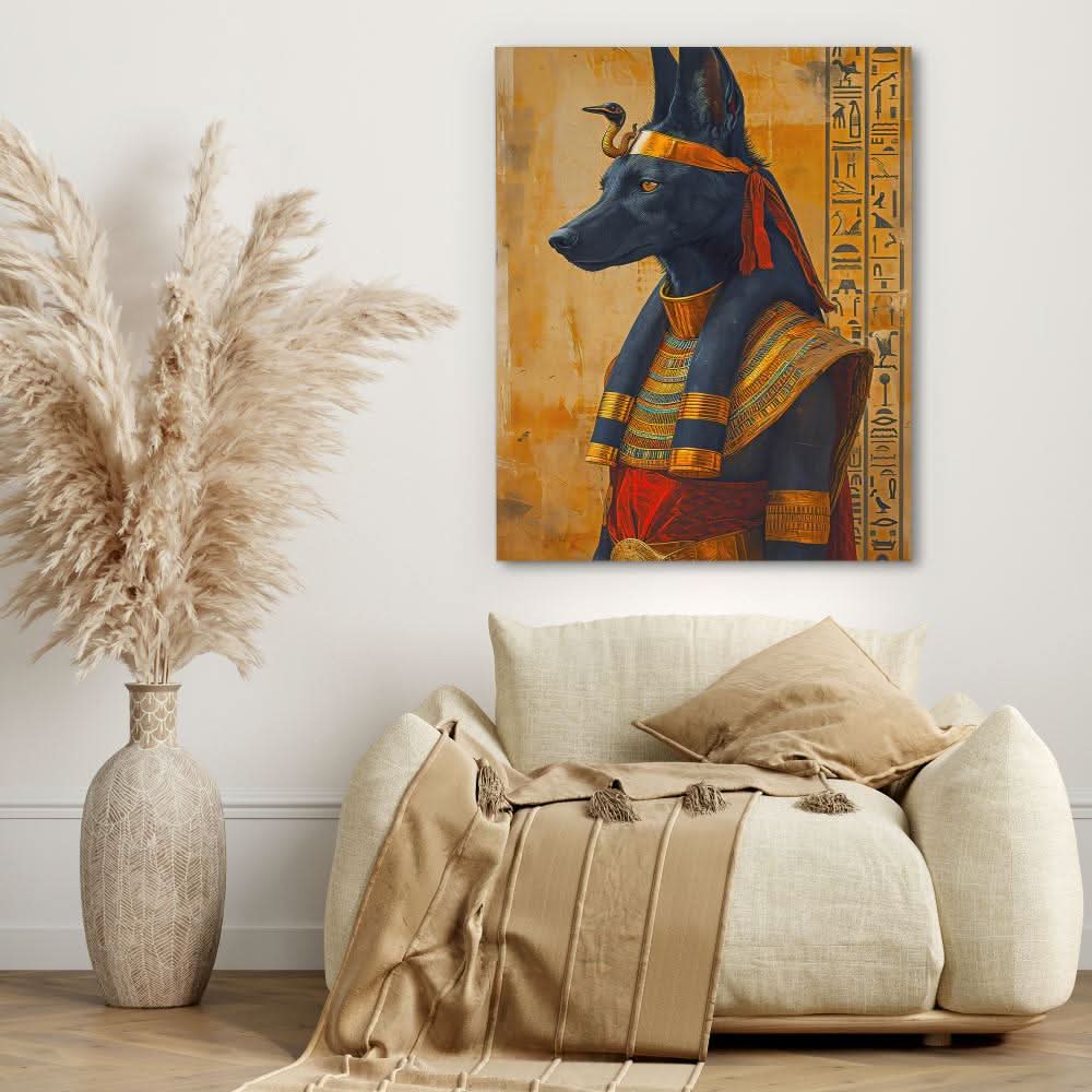 Divine Protector - Large Canvas Print