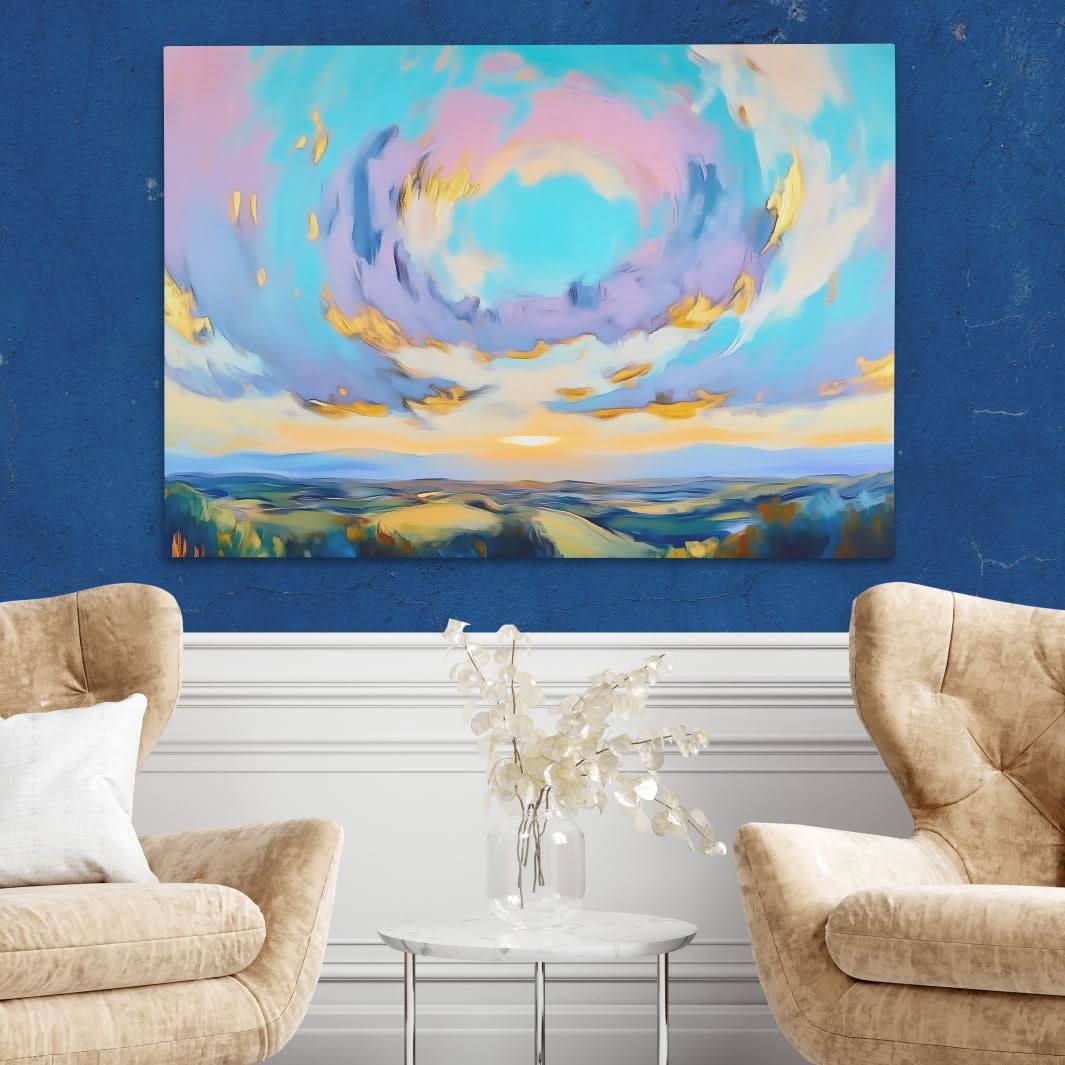 Divine Skies - Oversized Landscapes Canvas Wall Art