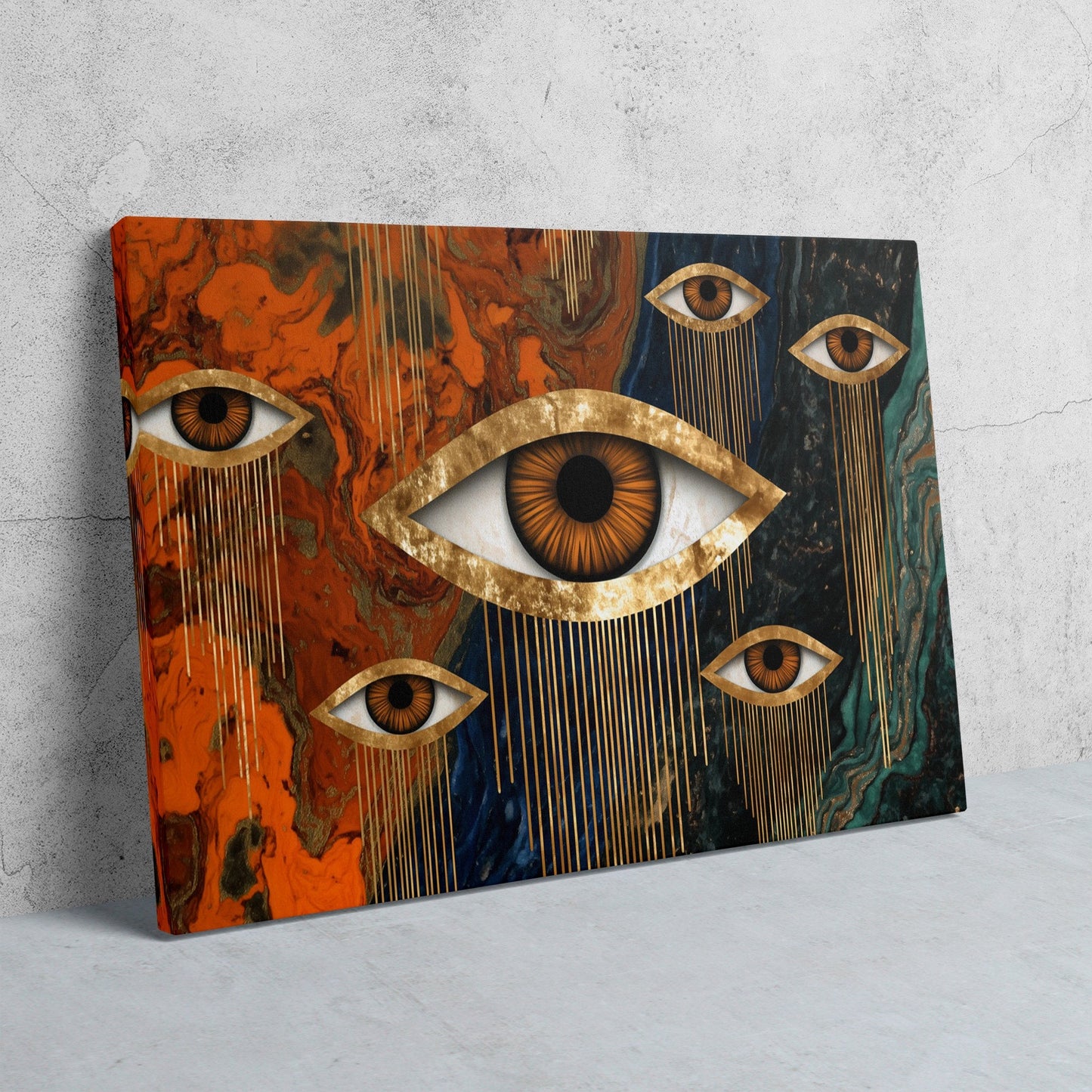 Divine Watchers Assembly - Luxury Wall Art