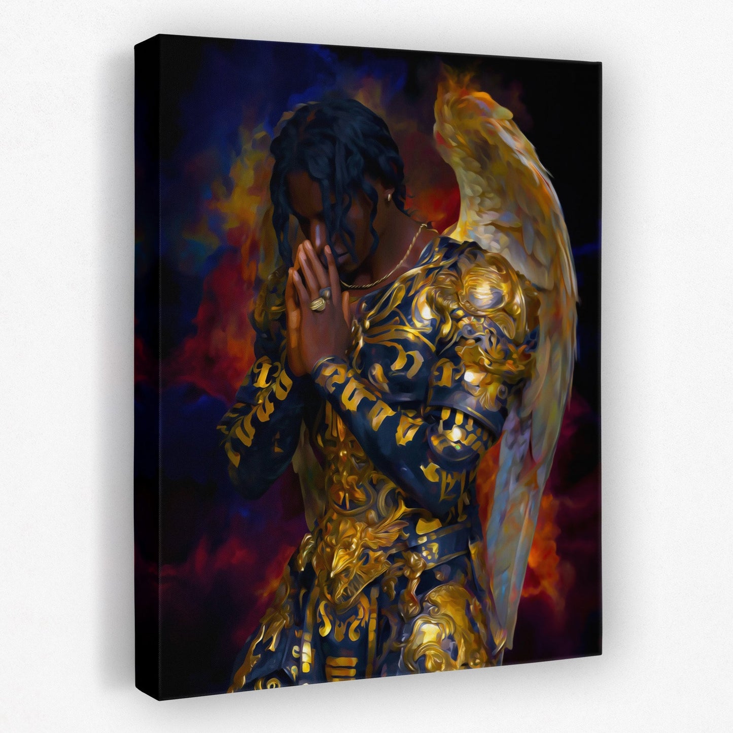 Divine Wings Prayer - Luxury Wall Art