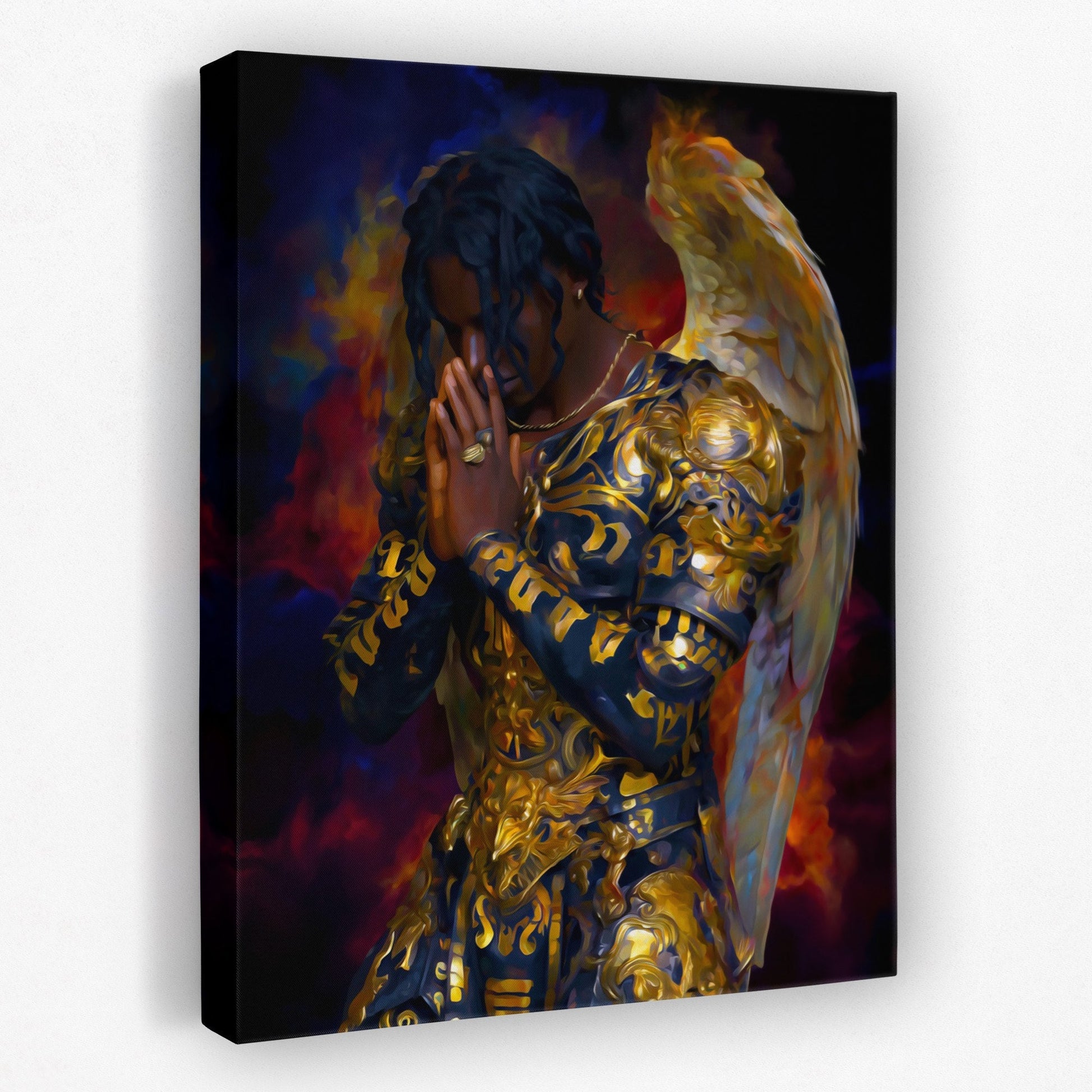 Divine Wings Prayer - Luxury Wall Art