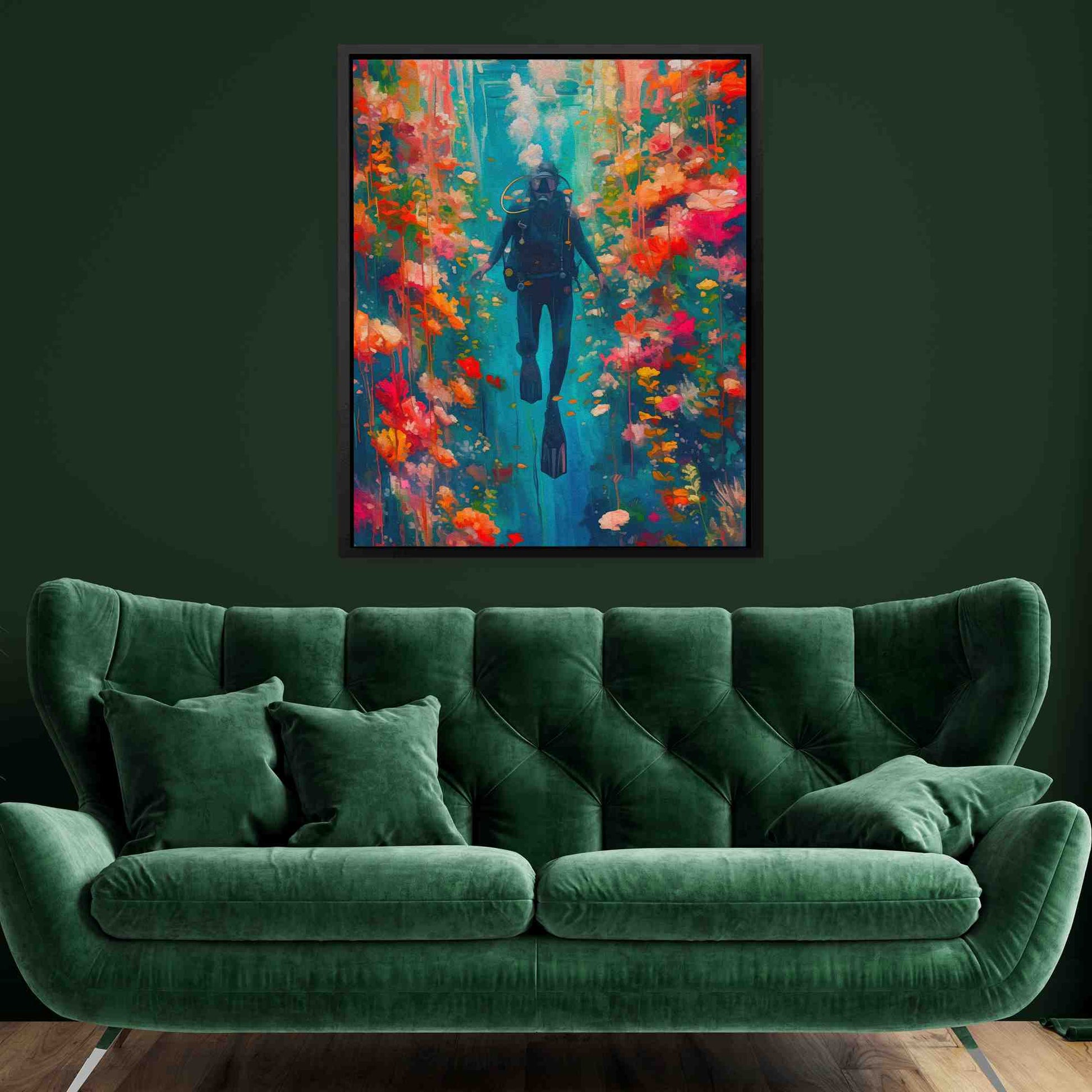 Diving in Life - Diving Art