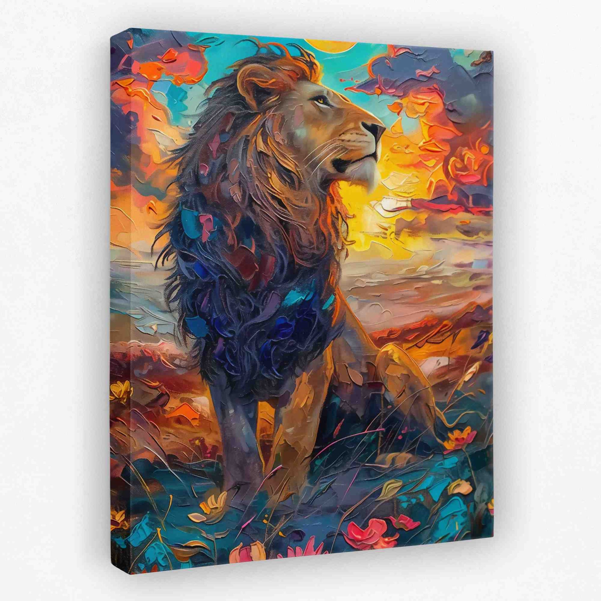 Downwind Scent - Animals Canvas Wall Art