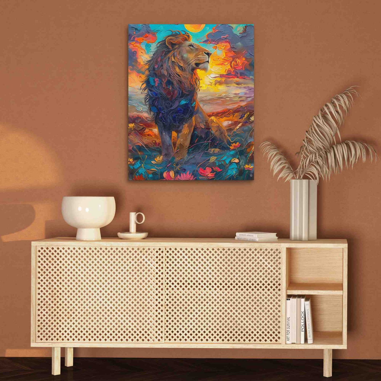 Downwind Scent - Large Maximalist Canvas Print