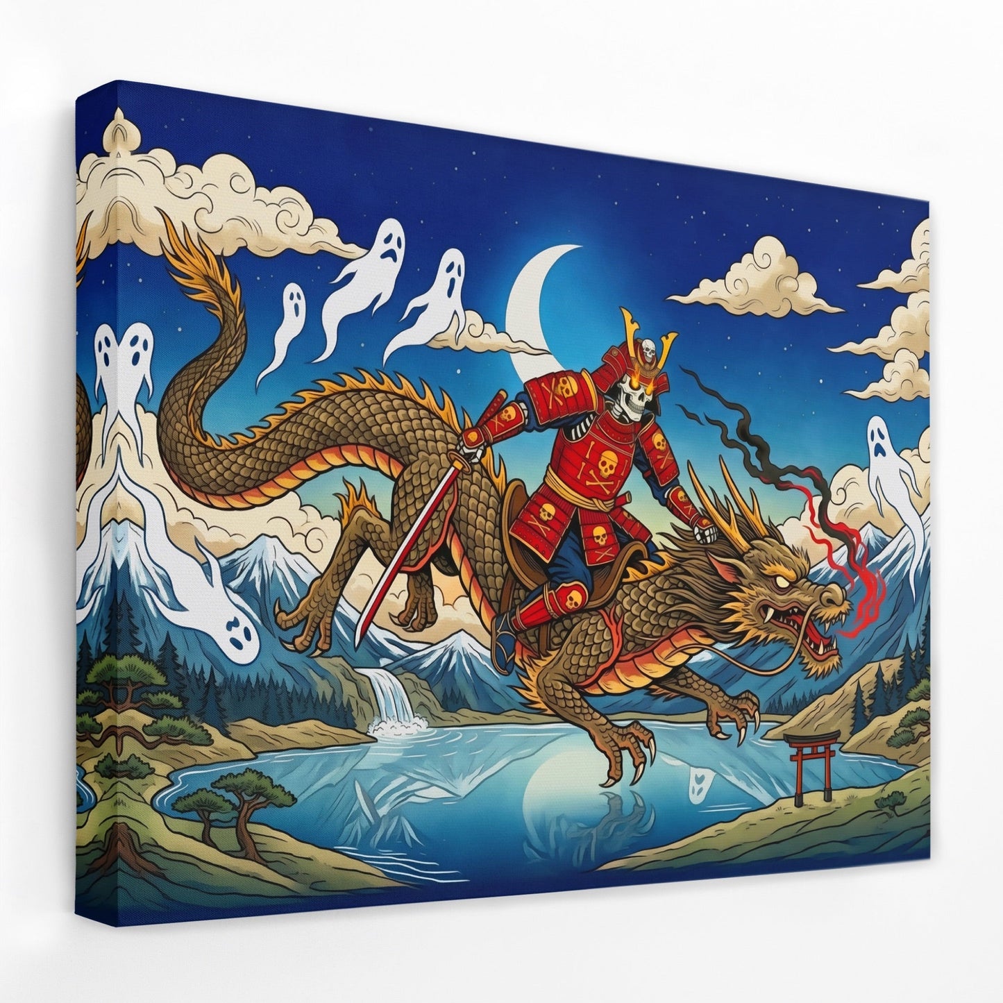 Dragon Moonlit Rider