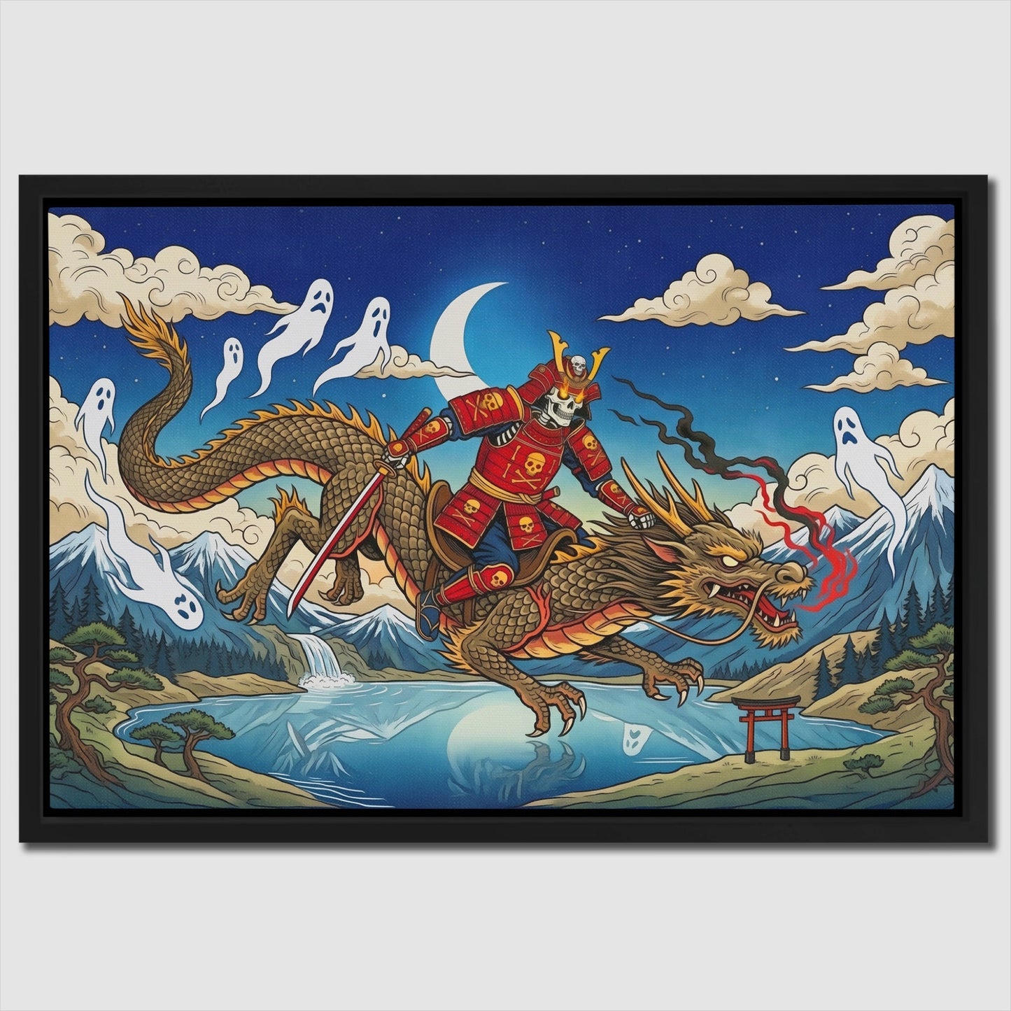 Dragon Moonlit Rider