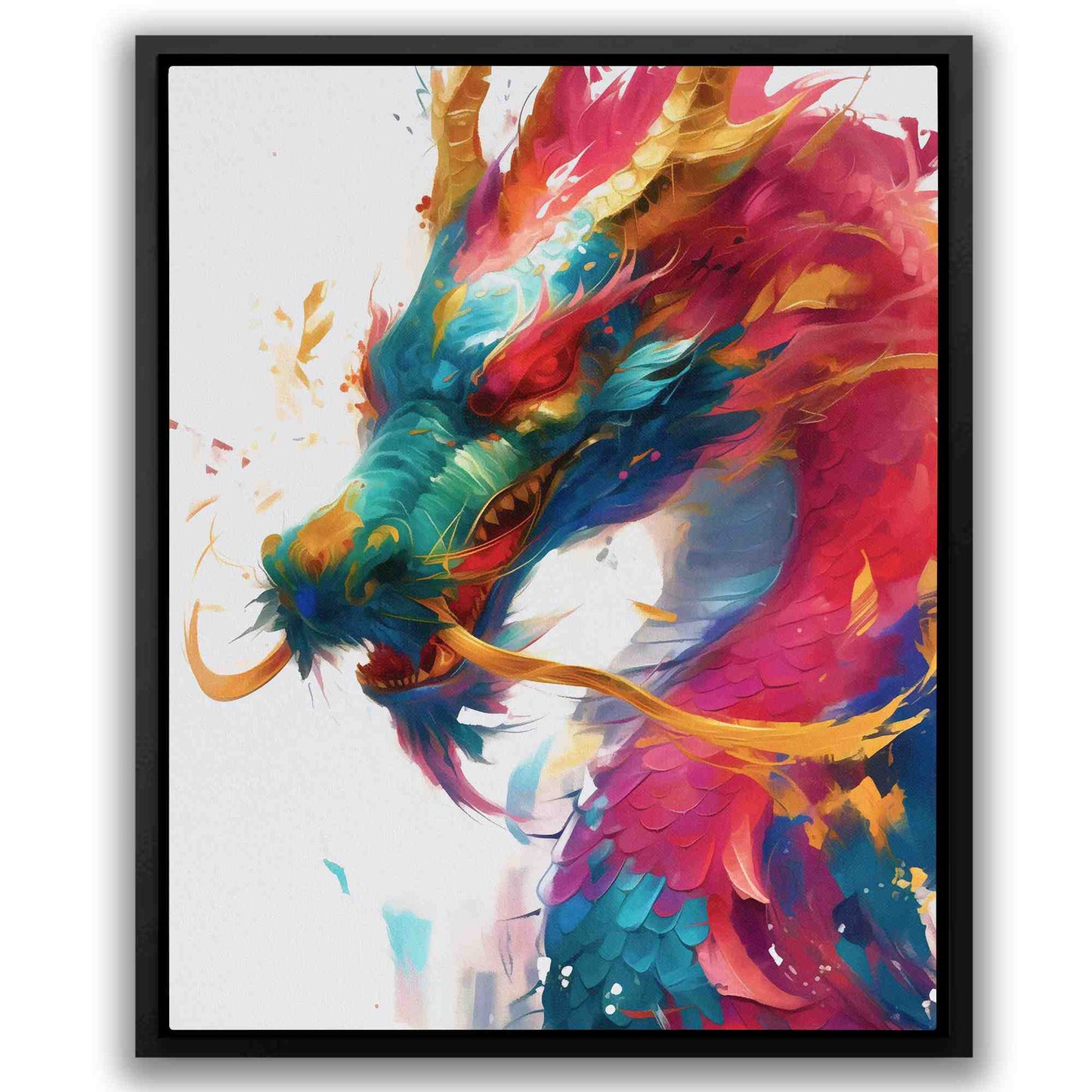 Dragon Zealot - Colorful Brendan Canvas Print