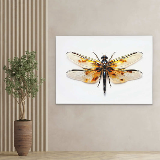 Dragonfly Arts - Wall Art in Black Frame