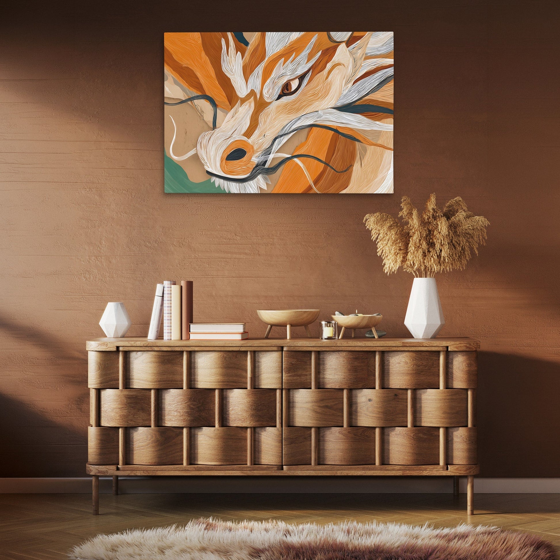Dragons Amber Eye - Luxury Wall Art