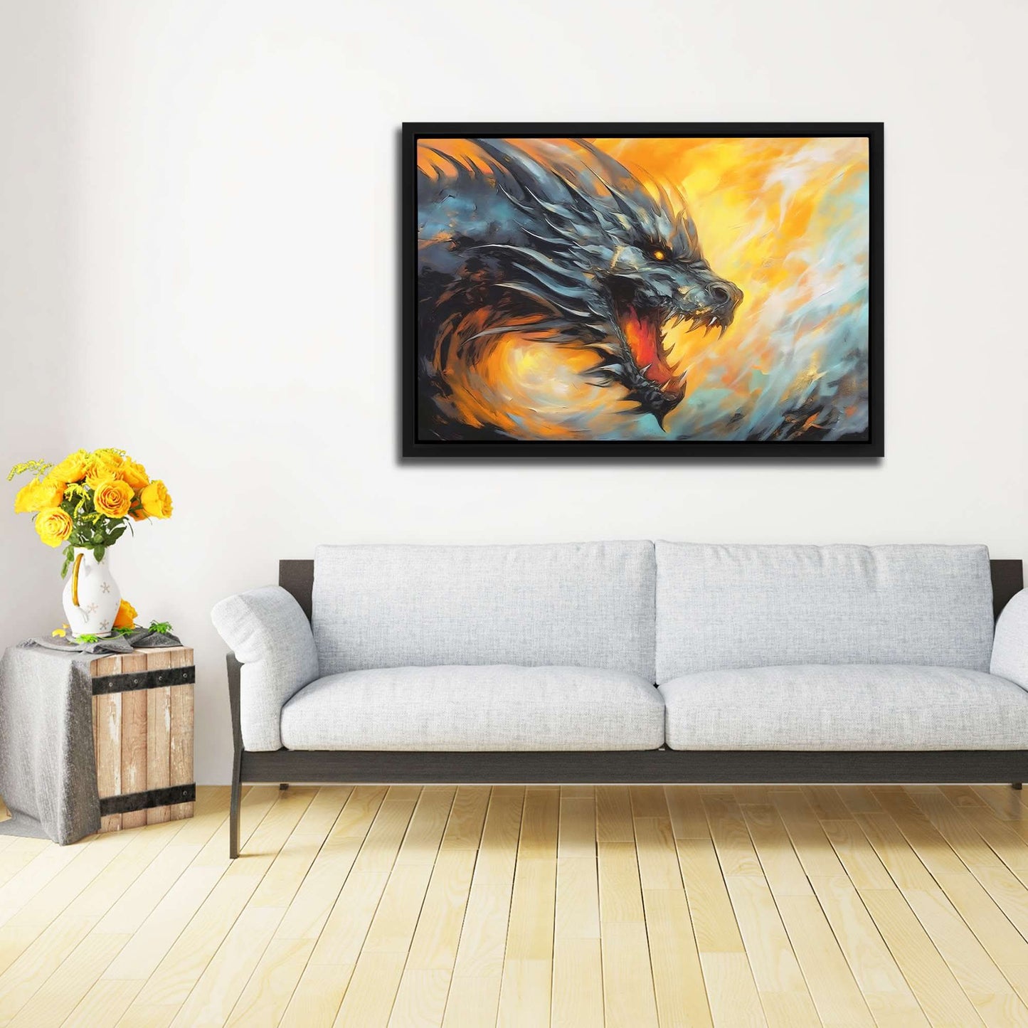 Dragon's Breath - Dragon Art