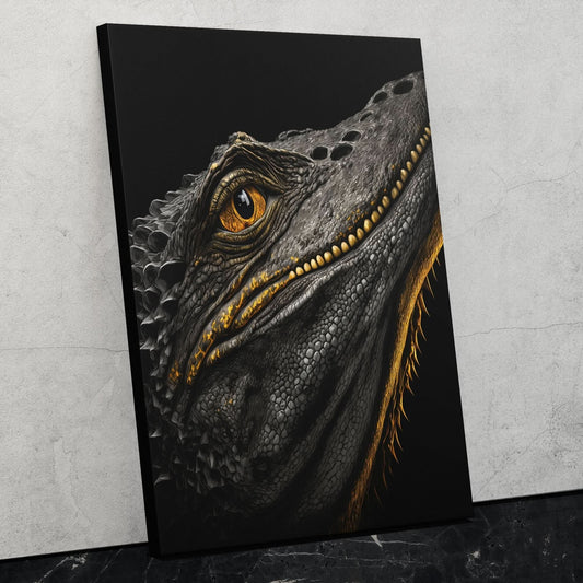 Dragon's Eye - Animals Canvas Wall Art