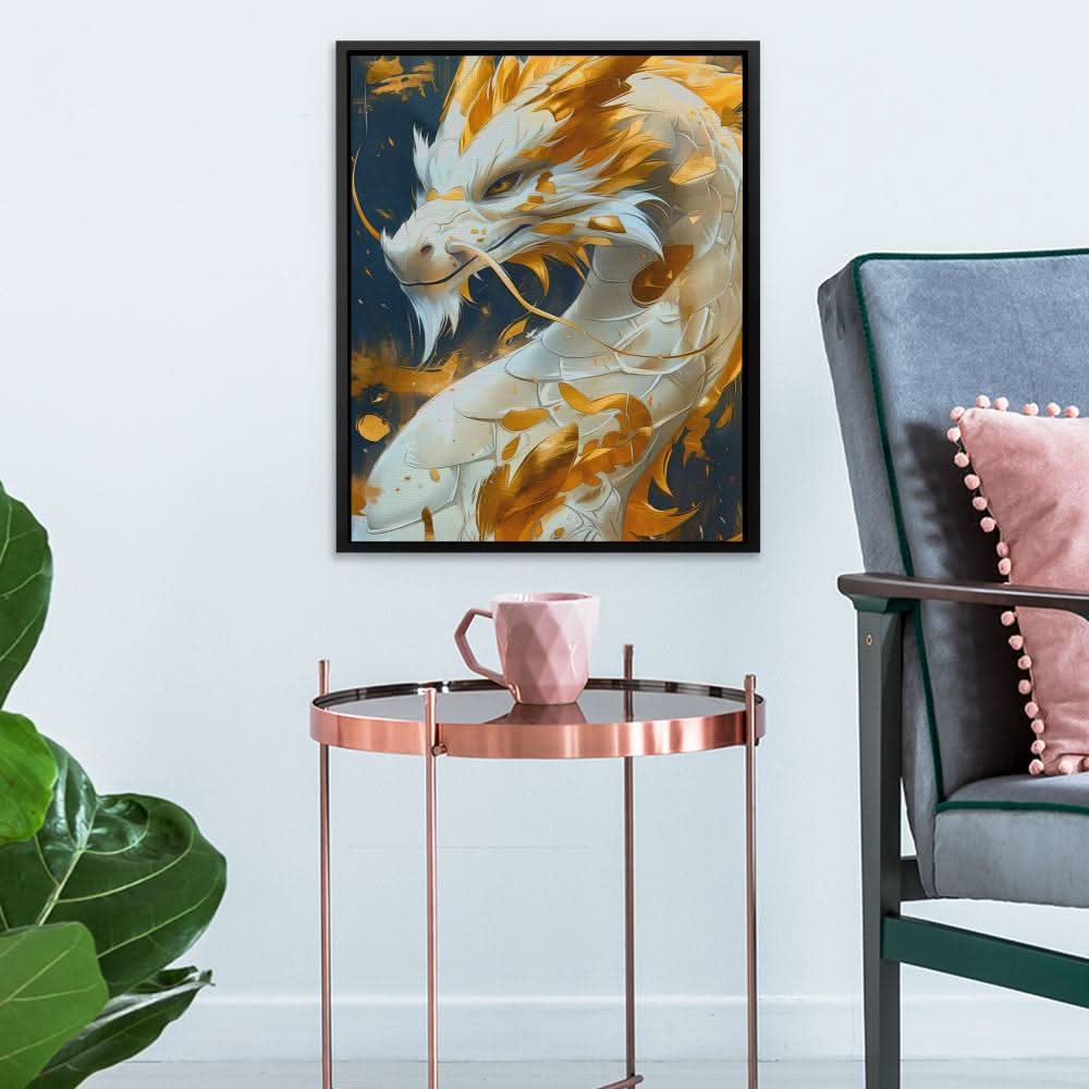 Dragon’s Pride - Large Fantasy Canvas Print