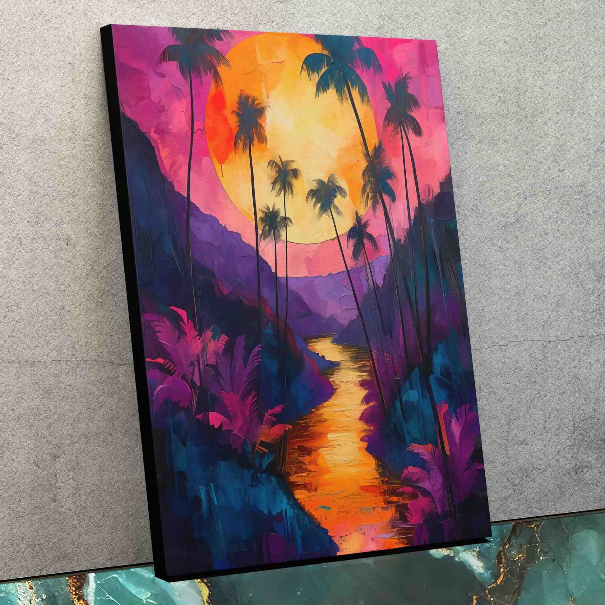 Dream of the River - Purple Wall Art