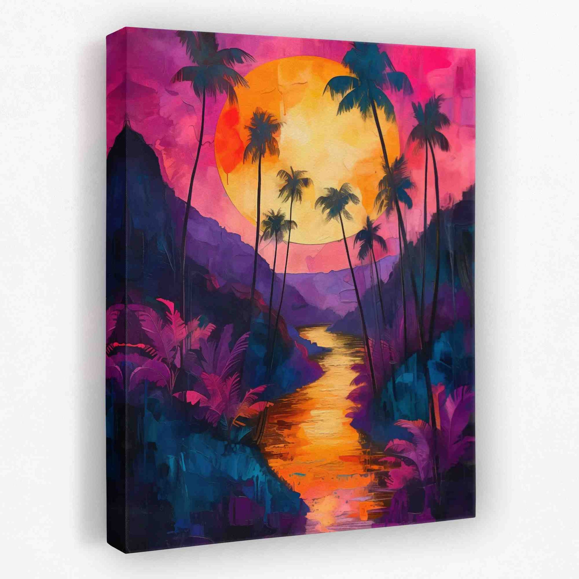 Dream of the River - Coastal Canvas Wall Art