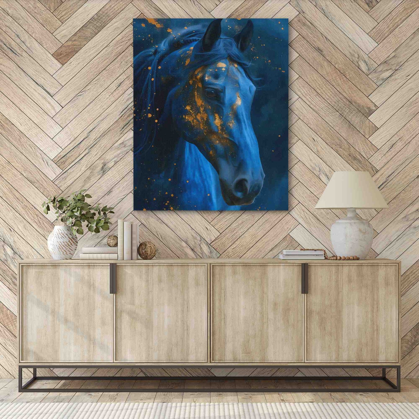 Dreaming Horse - Large Canvas Print