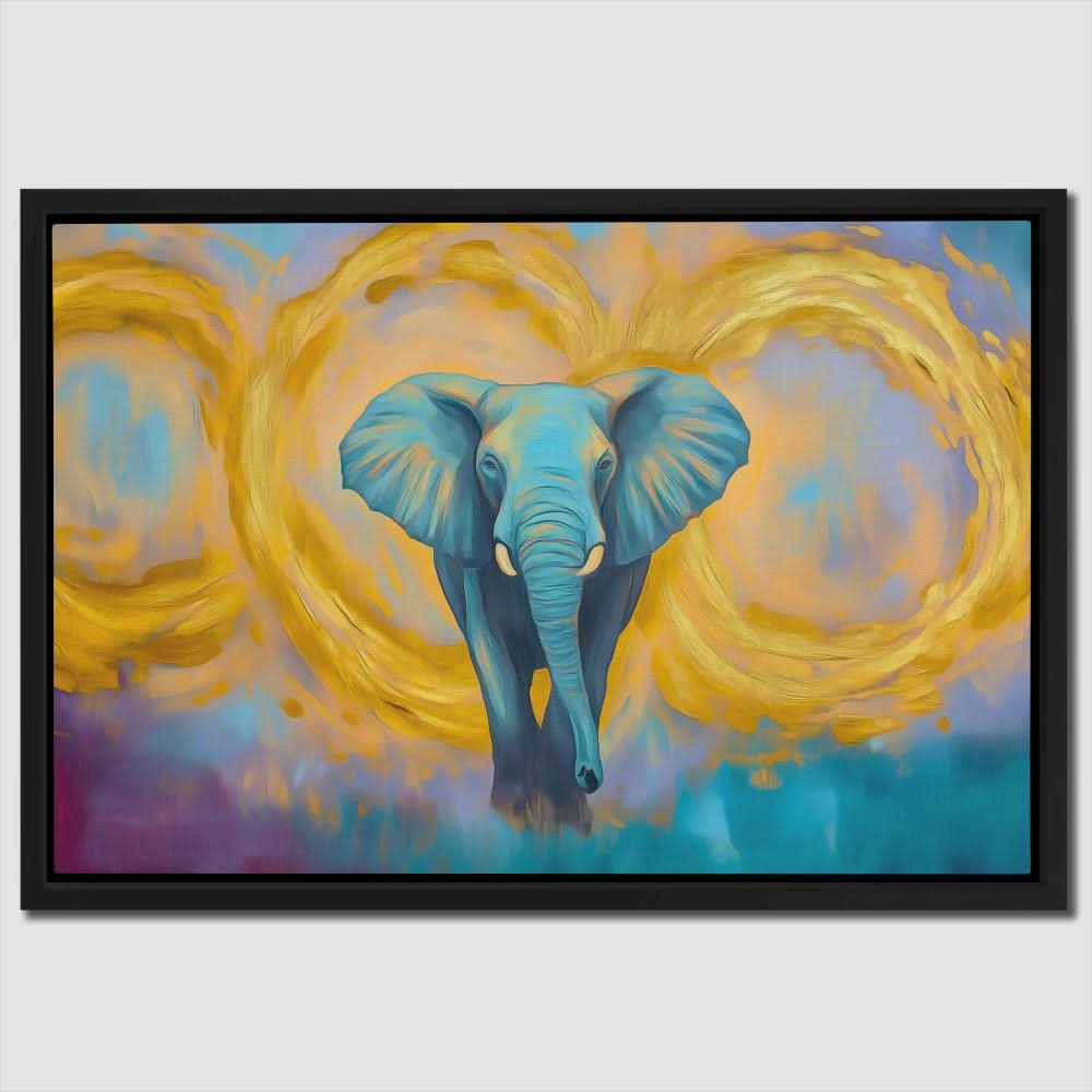 Dreaming of an Elephant - Elephant Art for Hallway