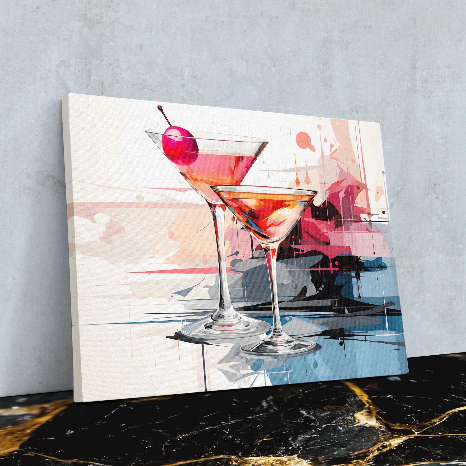 Drinkable Art - Wall Art in Black Frame