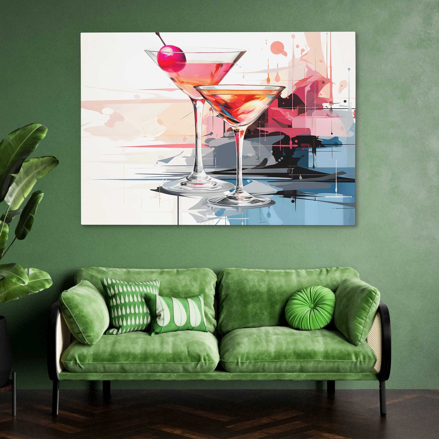 Drinkable Art - Large Canvas Print