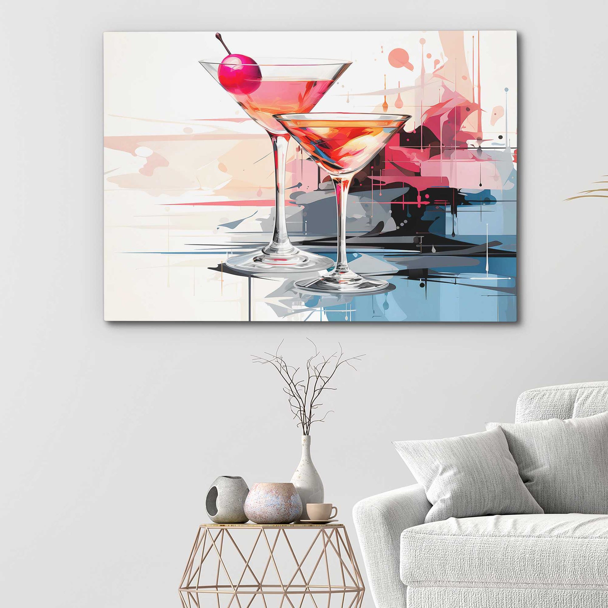 Drinkable Art - Cocktail Canvas Print