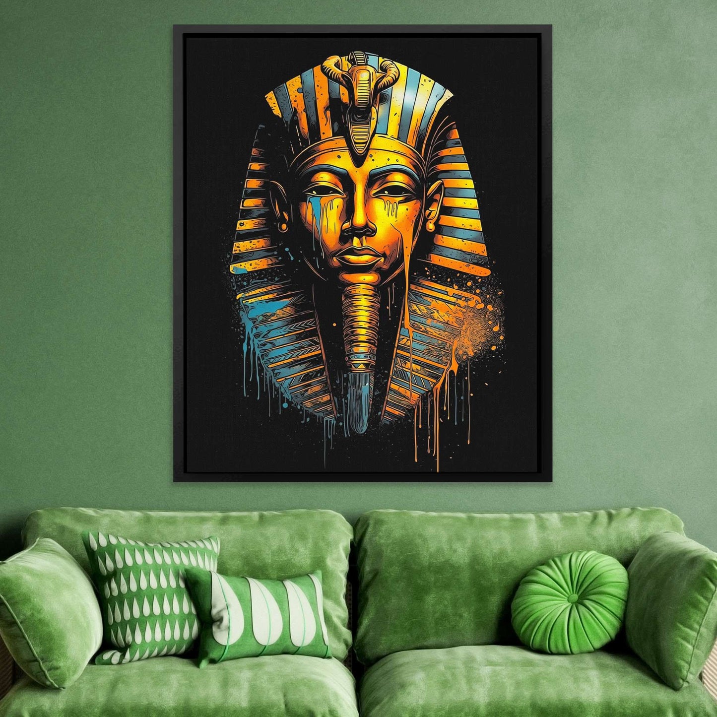 Dripping Pharaoh - Egyptian Art