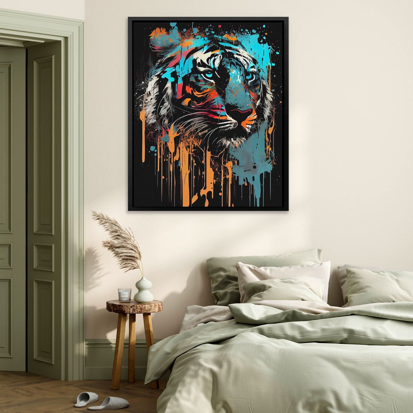 Dripping Stripes - Animals Art