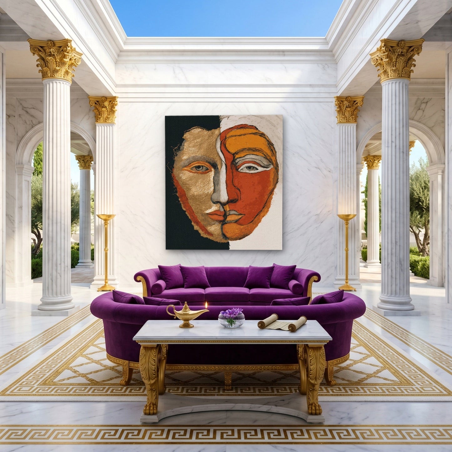 Dual Mind Portrait