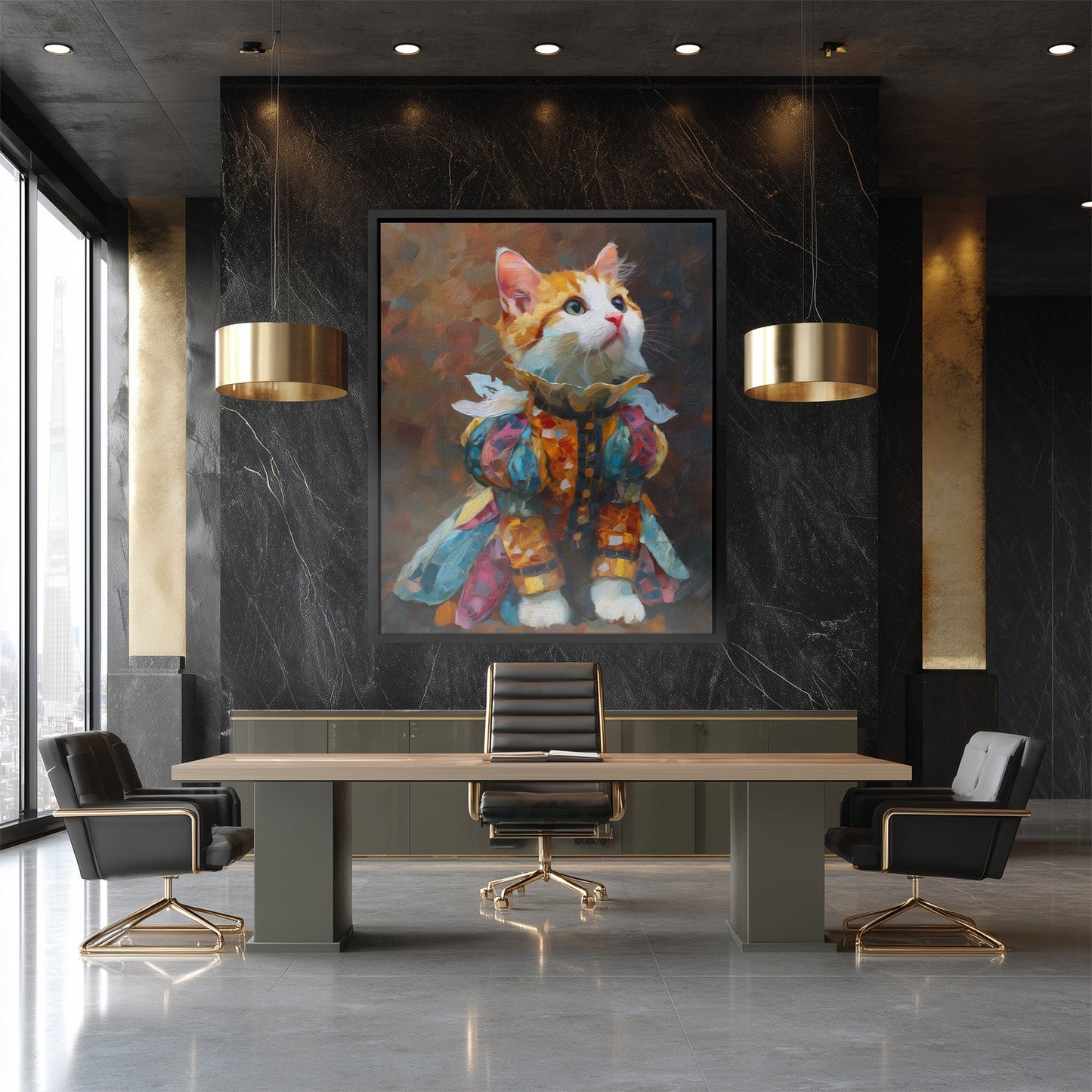 Duchess Of Whiskers - Luxury Wall Art