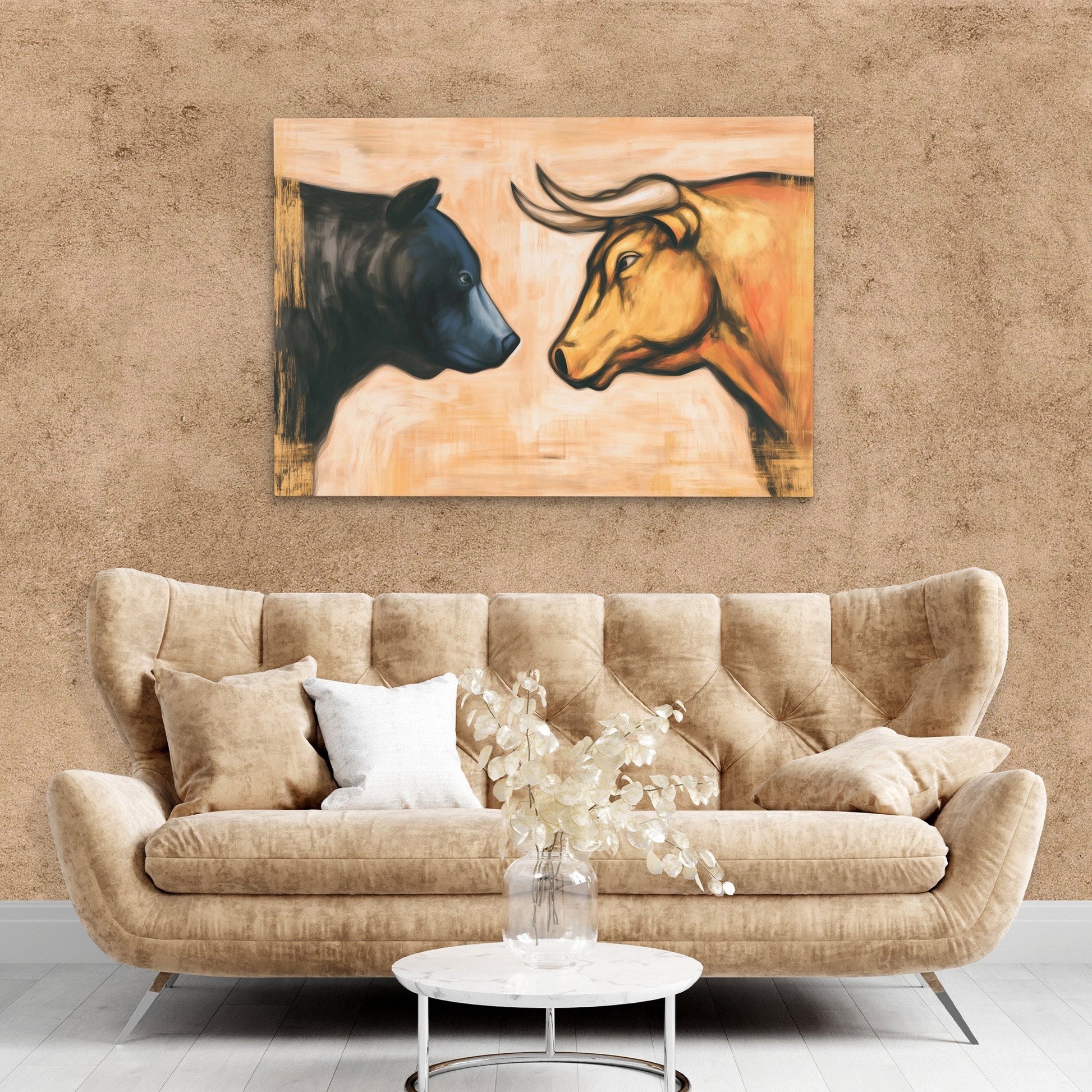 Dusk on Wall Street - Luxury Wall Art