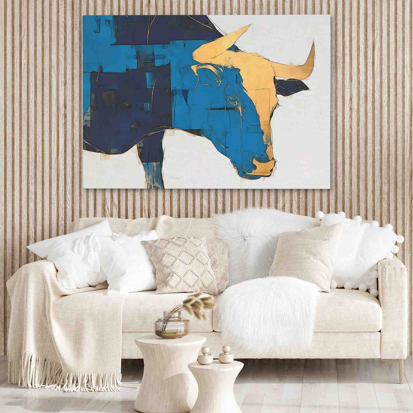 Dynamic Dimension - Large Abstract Canvas Print
