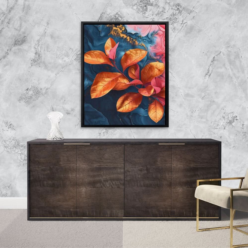 Dynamic Florals - Colorful Wall Art for Bedroom
