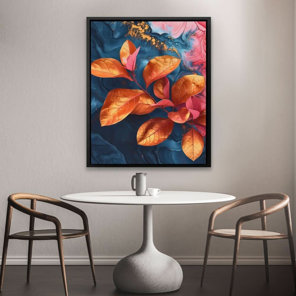 Dynamic Florals - Colorful Nature Canvas Print