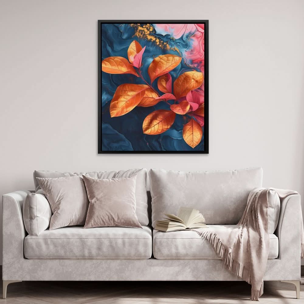 Dynamic Florals - Floral Art for Bedroom