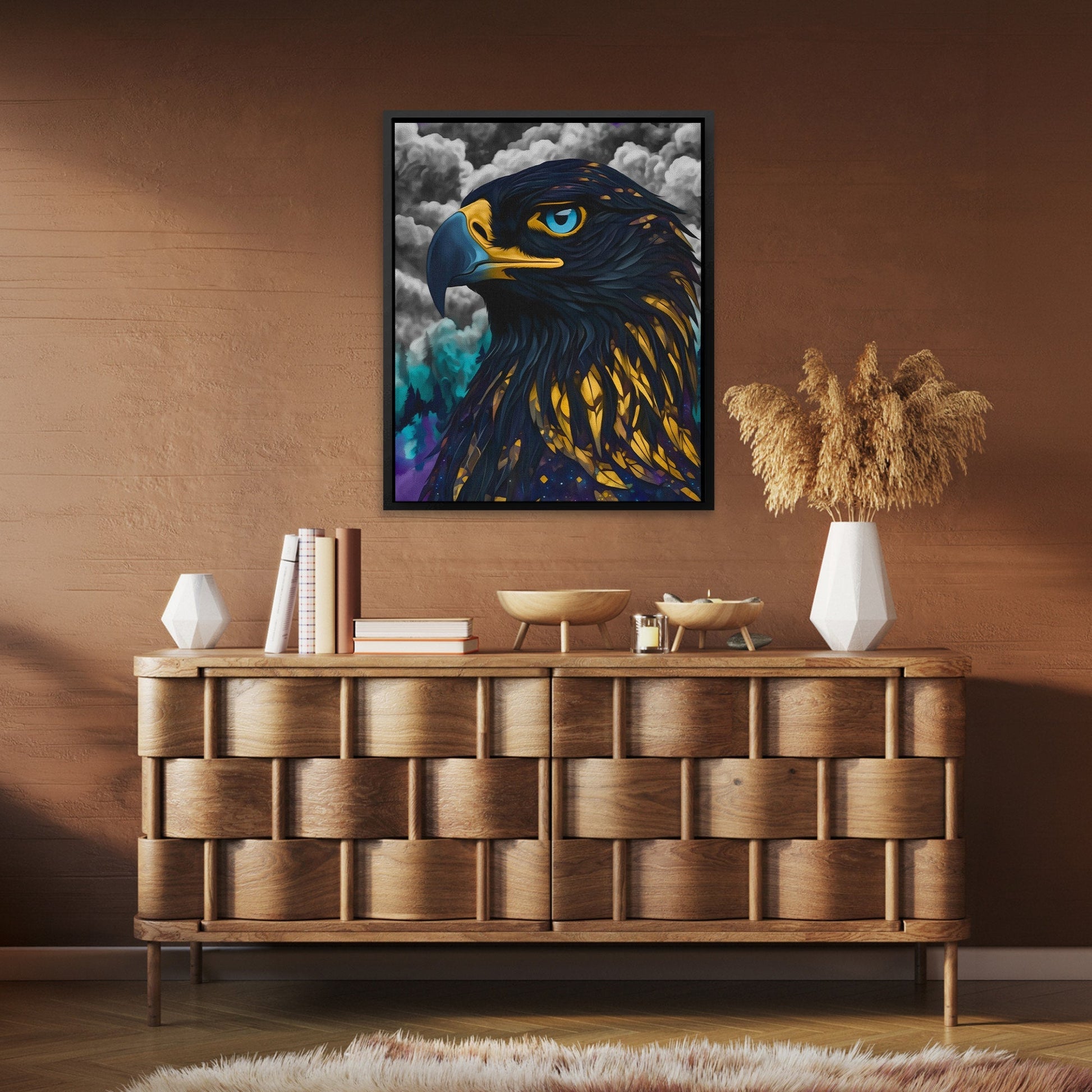 Eagle Storm Oracle - Luxury Wall Art
