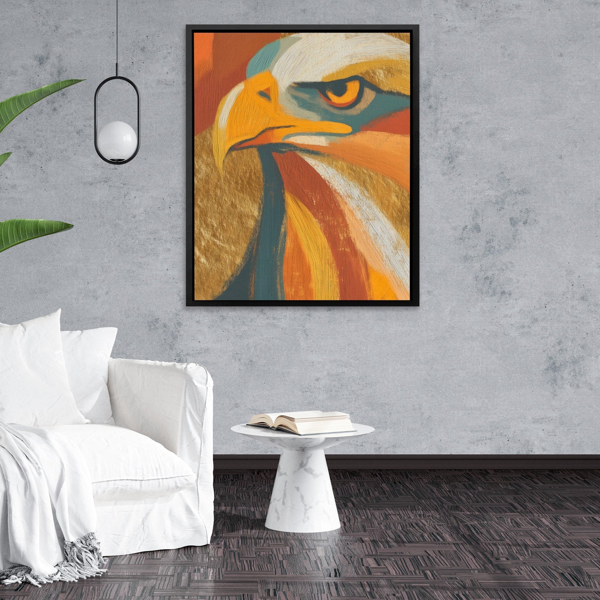 Eagle's Copper Storm II - Luxury Wall Art