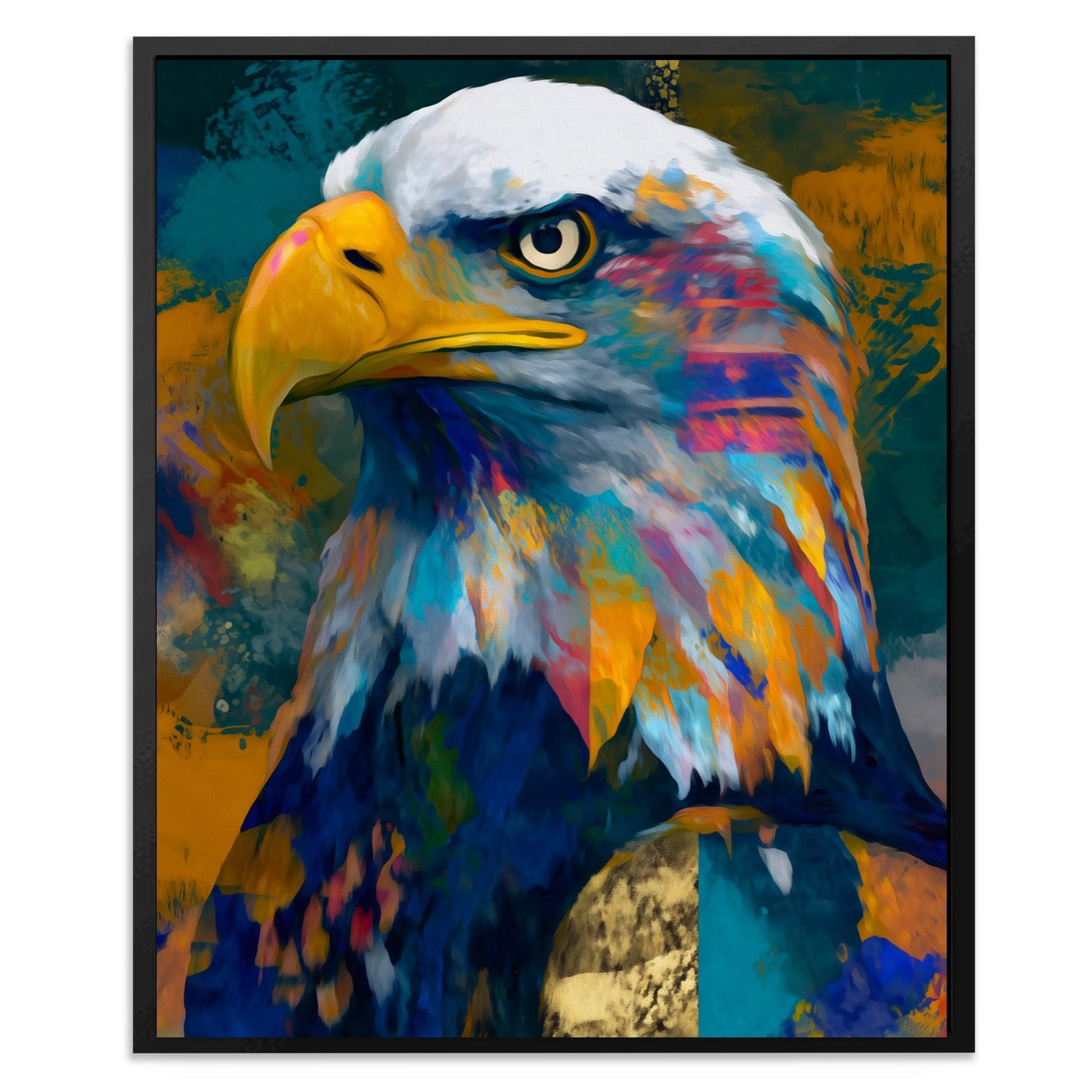 Eagle's Copper Storm - Luxury Wall Art