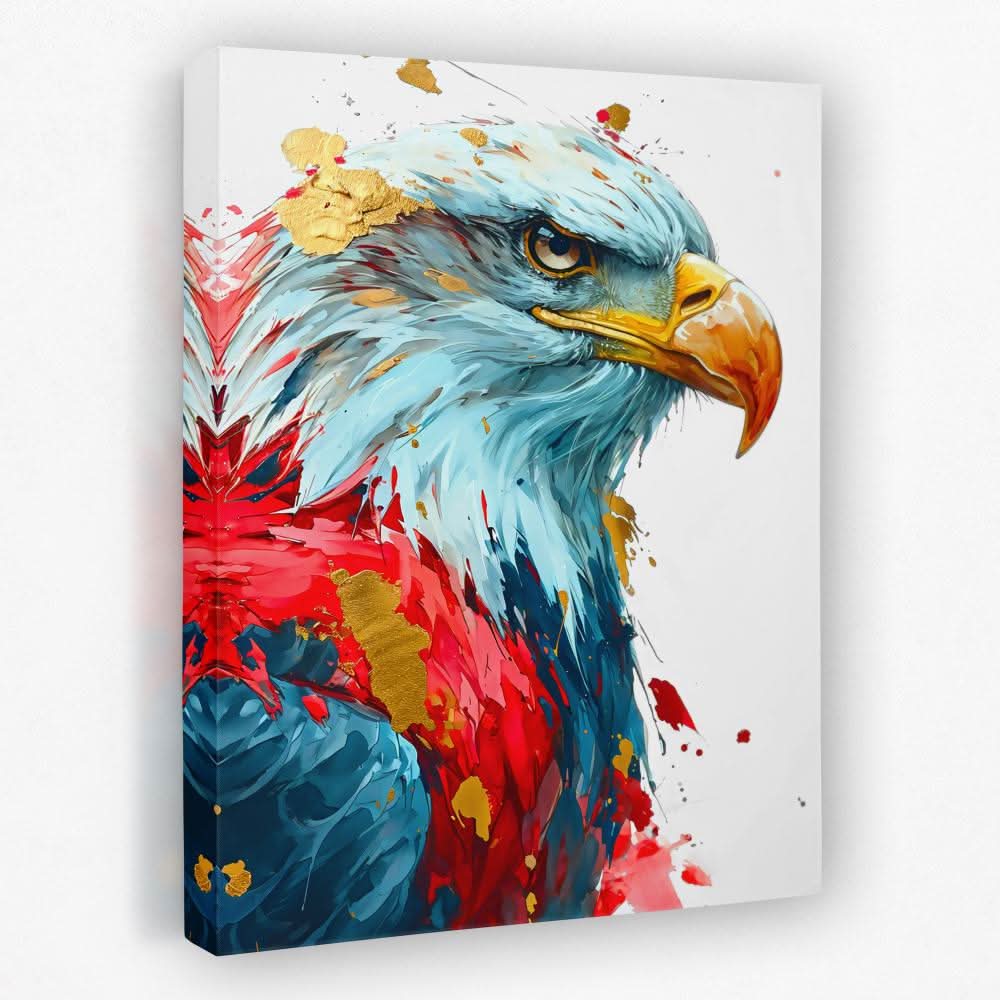 Eagle's Spirit - America Canvas Wall Art