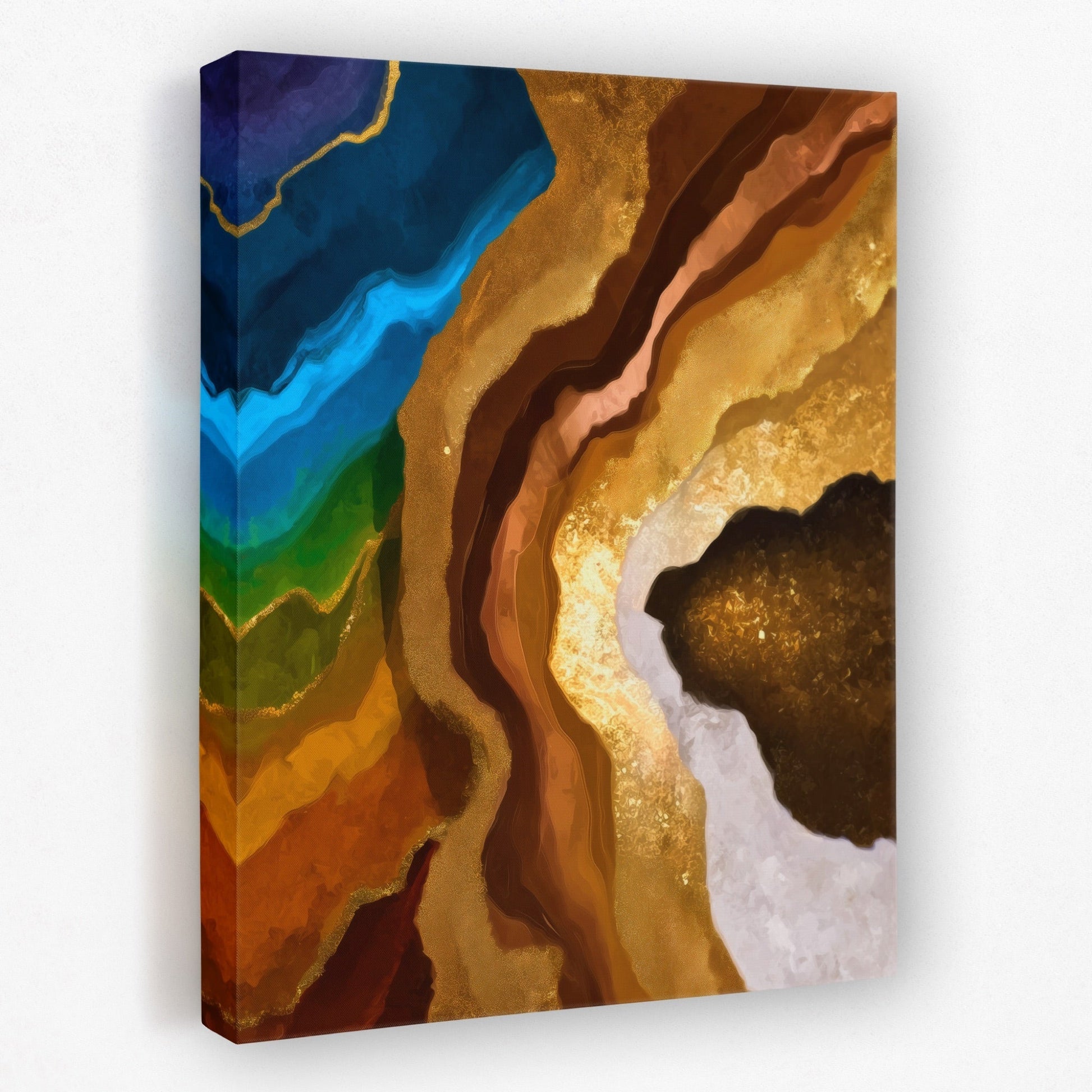 Earth Strata Abstract