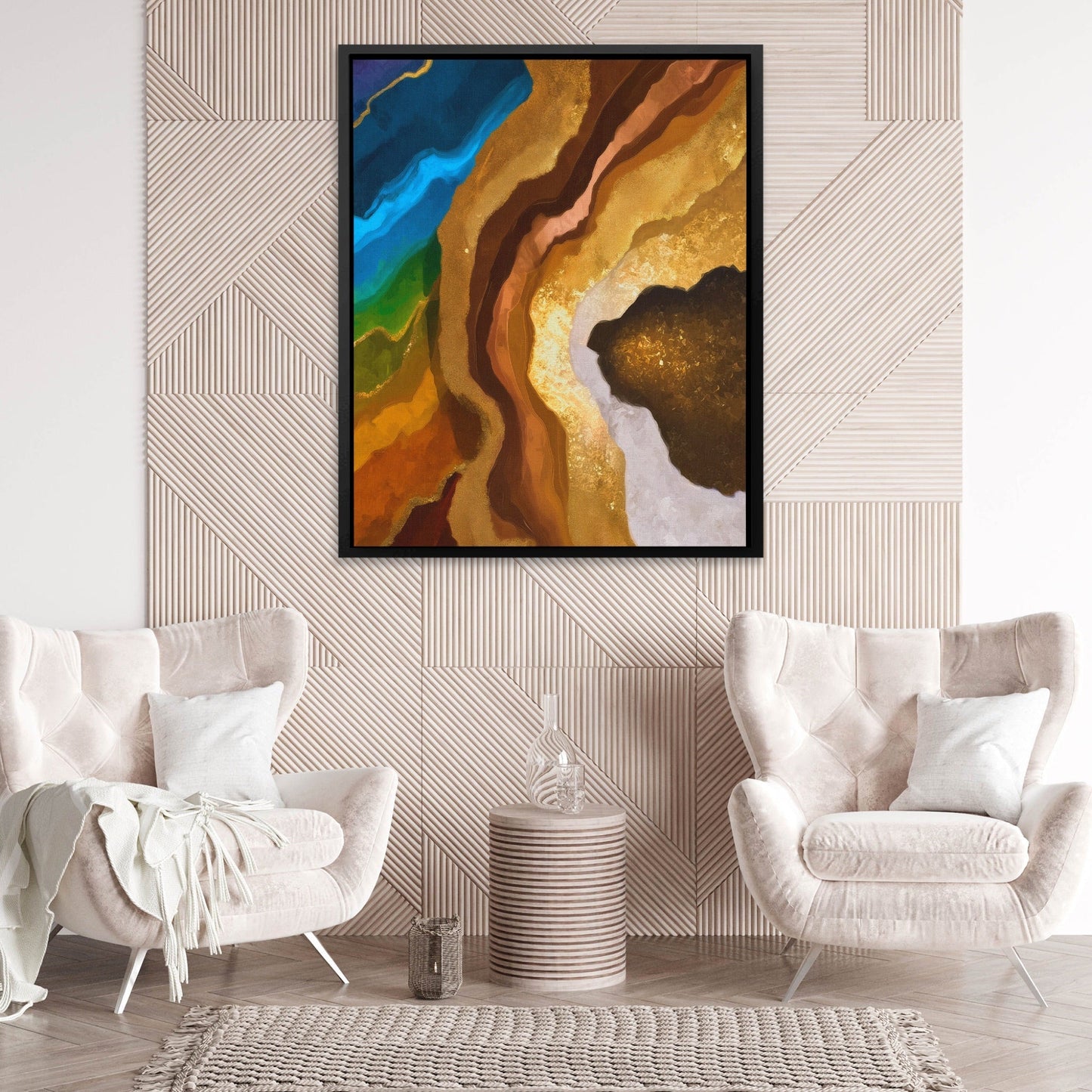 Earth Strata Abstract