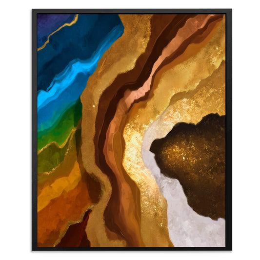Earth Strata Abstract