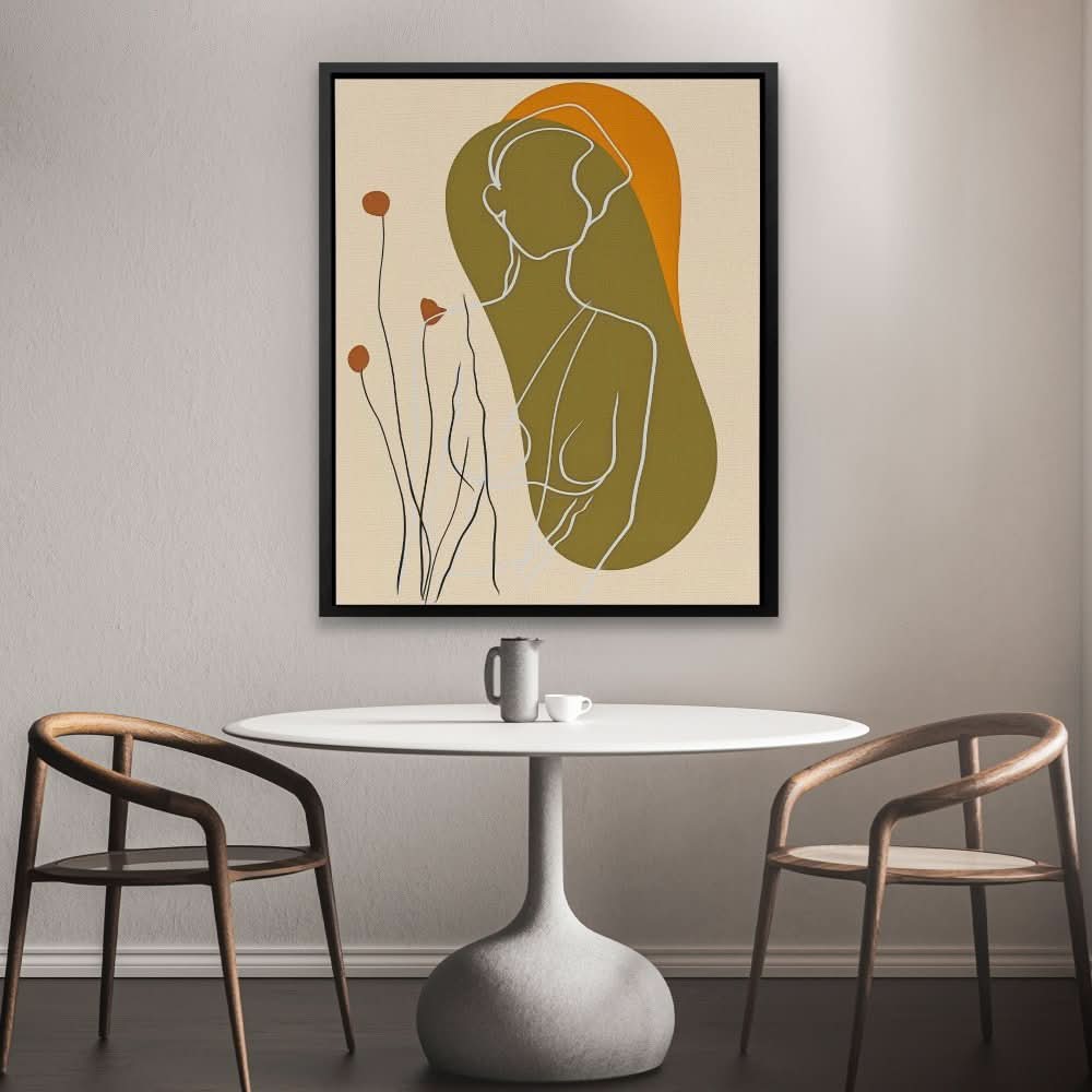 Earthly Muse - Earth Tones Nature Canvas Print