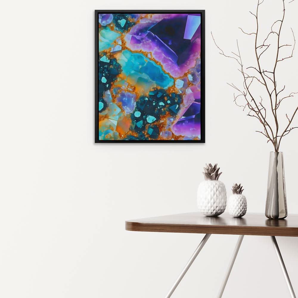 Earthly Treasures - Large Abstract Canvas Print