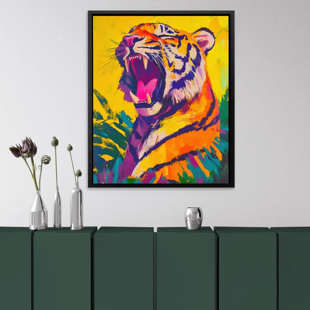 Echo of the Wild - Man Cave Art for Home Office