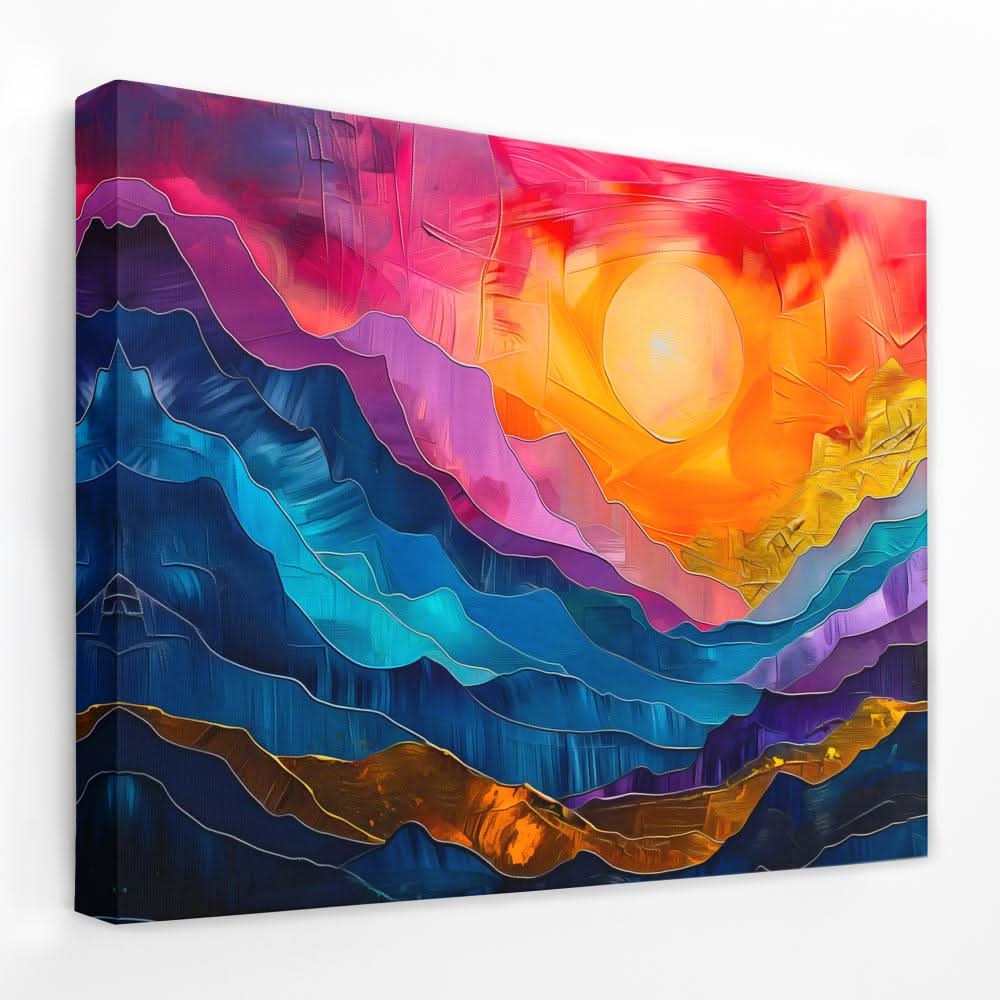 Echoing Hills - Landscapes Canvas Wall Art