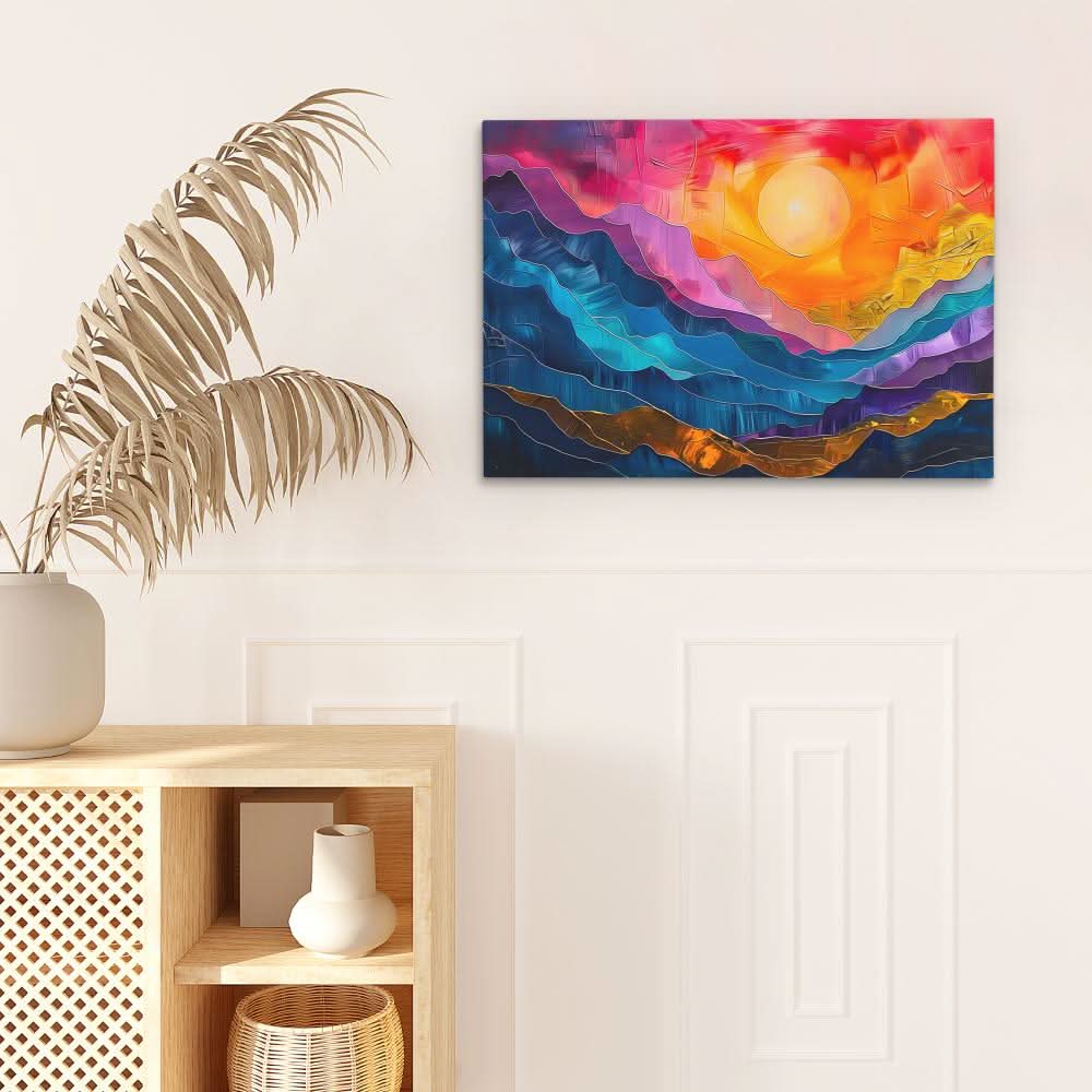 Echoing Hills - Landscapes Art for Bedroom