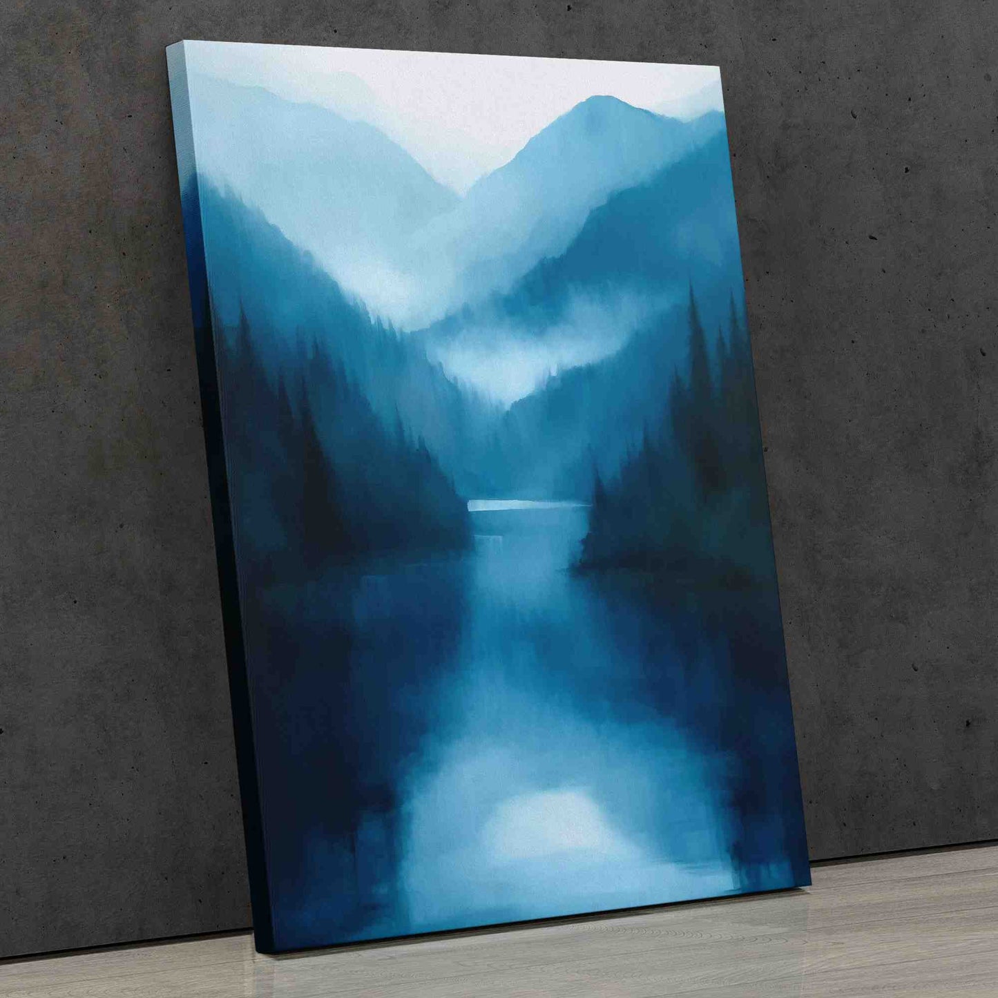Eco Forest - Blue Wall Art