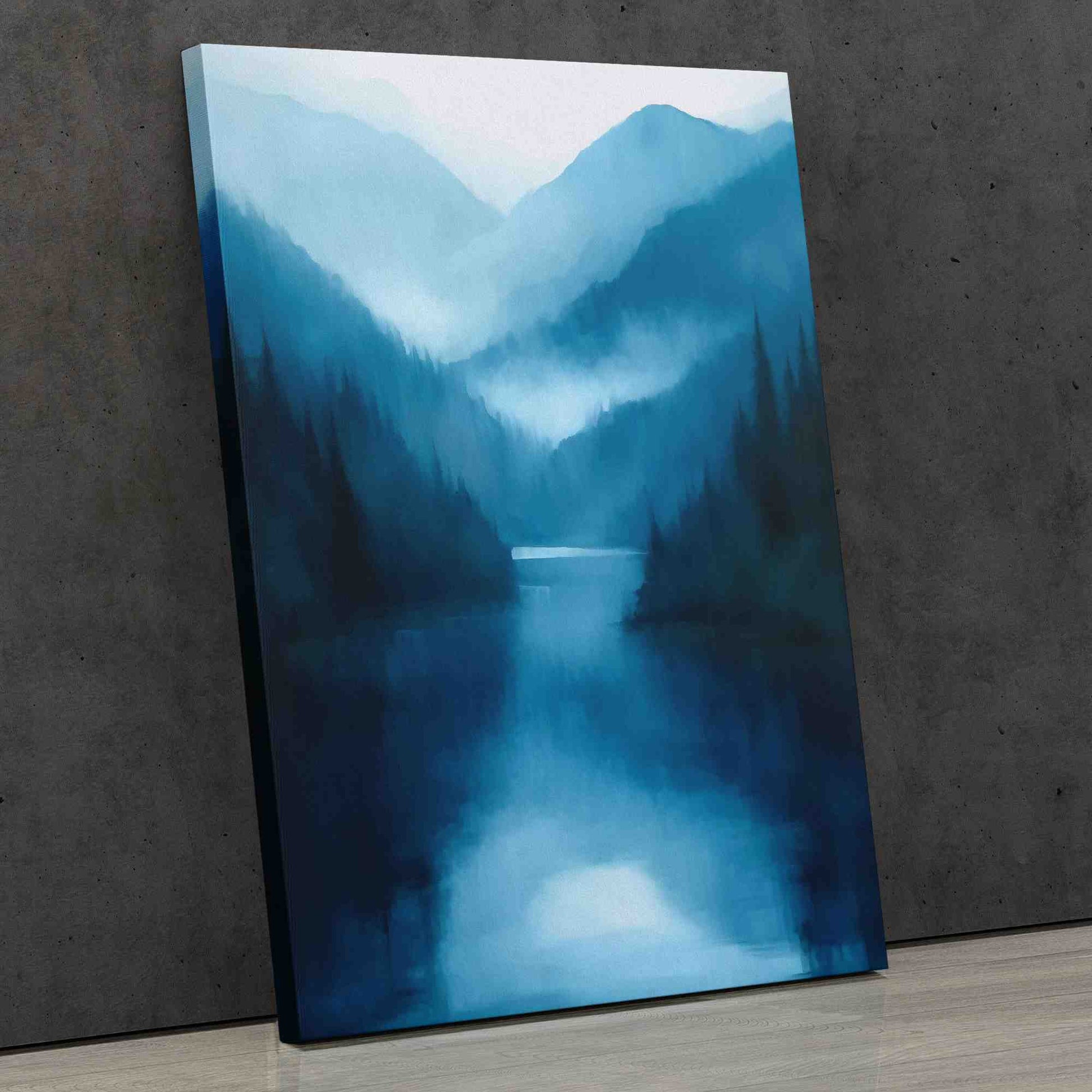 Eco Forest - Blue Wall Art